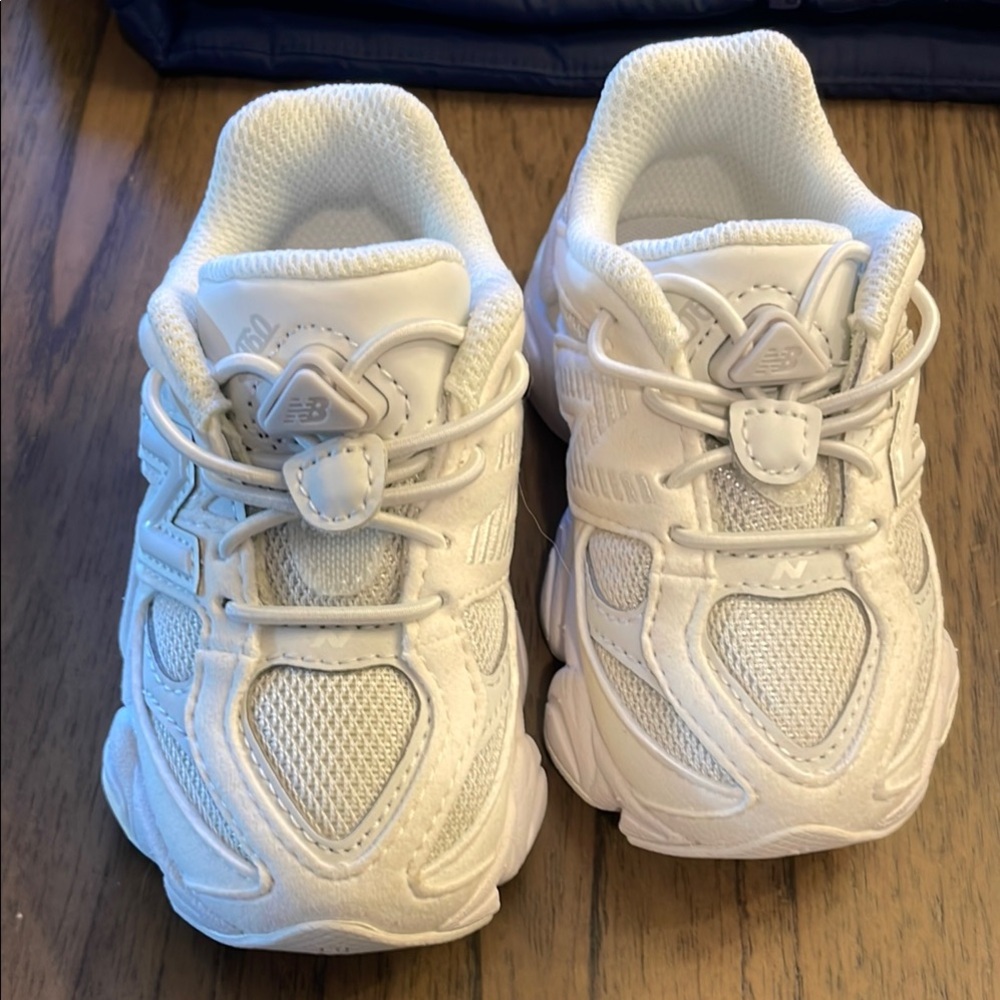 Brand New! New Balance Toddler White Sneakers, Size 6